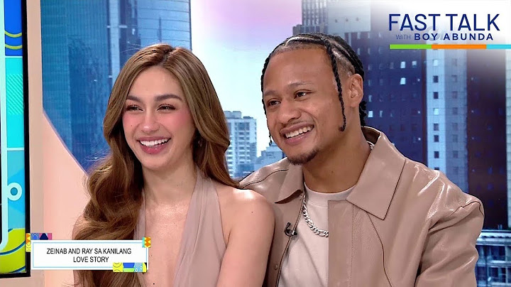 Zeinab Harake, nag-propose din kay Bobby Ray Parks Jr.?! | Fast Talk with Boy Abunda