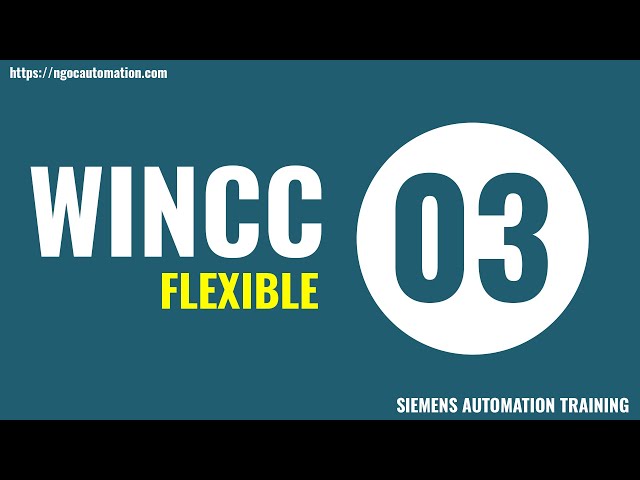 Tự học Wincc flexible 3 - Tạo chuyển động cho đối tượng