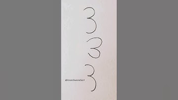 Number drawings🤔|| #shorts #shortvideo #youtubeshorts #art #drawing