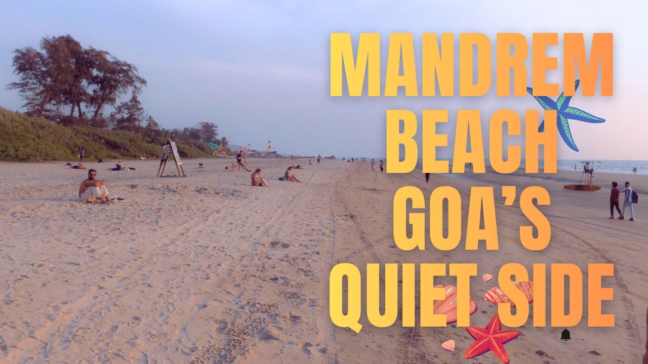 Пляж Мандрем, Северный Гоа | «Секретный» русский пляж Северного Гоа | Видеоблог о Гоа 