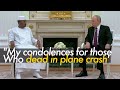 Chadian head expressed his condolences to putin over russian plane crash when visiting moscow