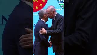 Başkan Erdoğan Tarafından Özbekistan Hurbaşkanı Şevket Mirziyoyeve Devlet Nişanı Tevcih Edildi