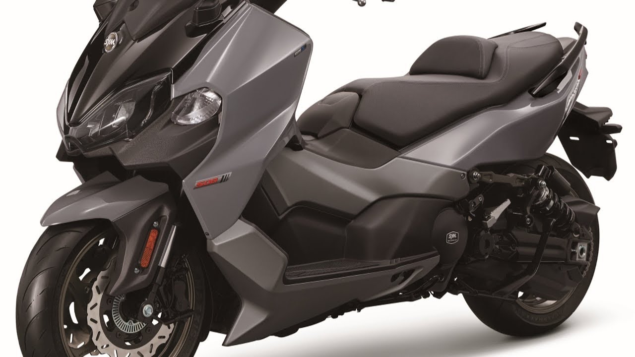 SYM Maxsym TL 508 (2022) Exterior Interior - YouTube