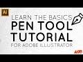 Adobe illustrator basics pen tool tutorial
