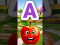 A for apple 🍎|अ से अनार |abcd |phonics song |a for apple b for ball c for cat |nursery rhymes#shorts
