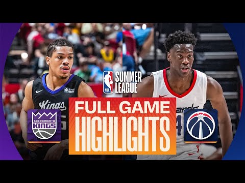 KINGS vs WIZARDS | LAS VEGAS SUMMER LEAGUE | FULL GAME HIGHLIGHTS | July 12, 2026