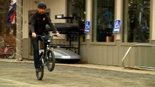 How to Pop a Wheelie on a BMX Bike : BMX Biking