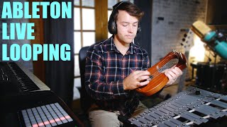 Full Ableton Live Looping Performance | Push 2, Idiopan, Mini Harp Update