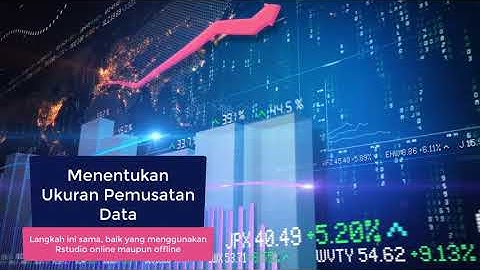 Ukuran Pemusatan Data dengan R