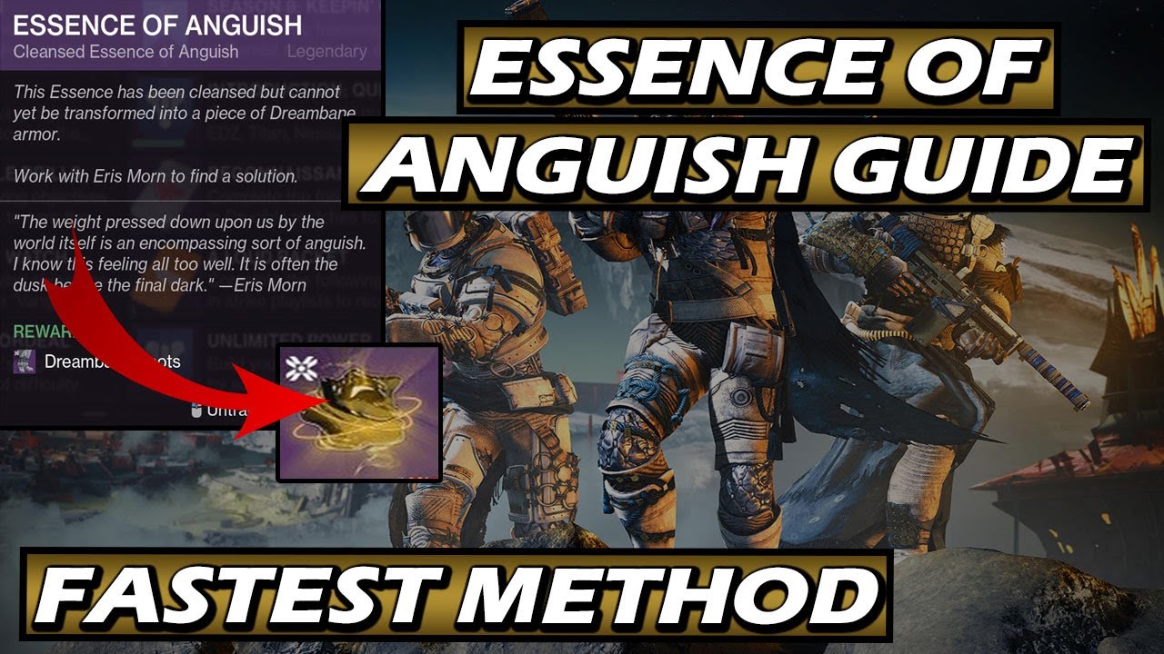Essence of Anguish Guide! Fastest Method! (Destiny 2 Shadowkeep) YouTube