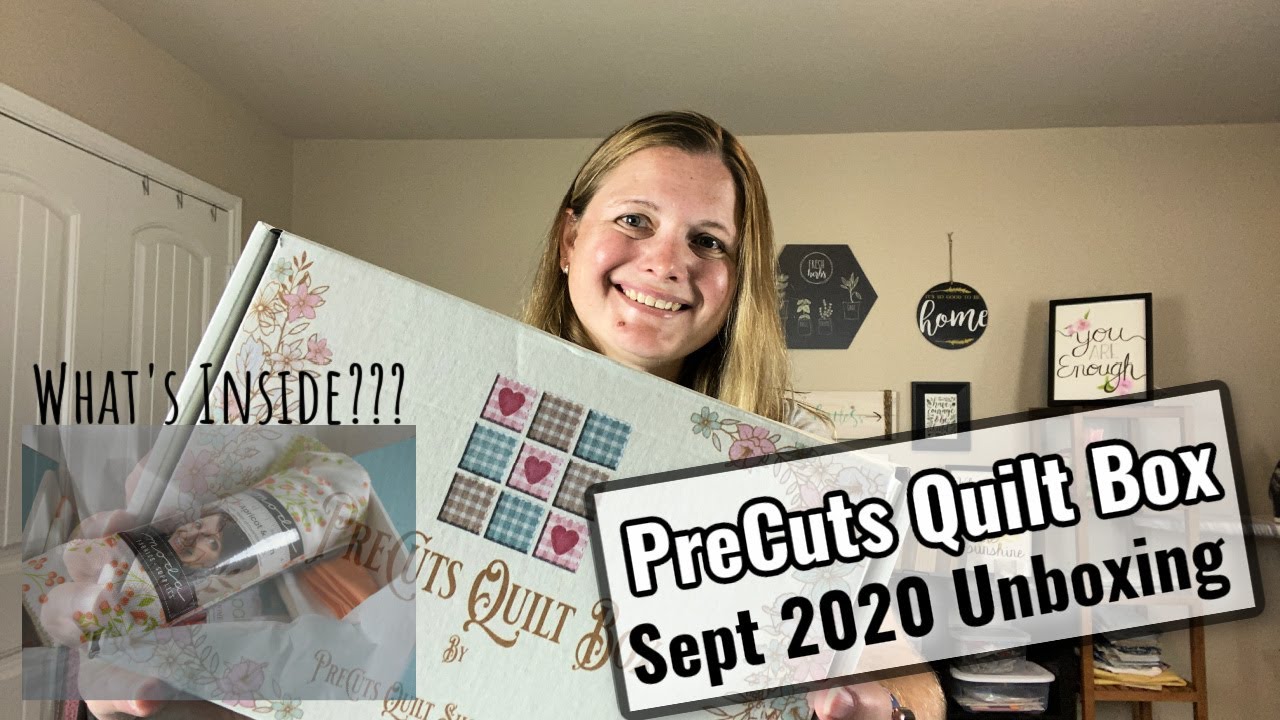 Precuts Quilt Box September 2020 Unboxing Quilt Subscription Box