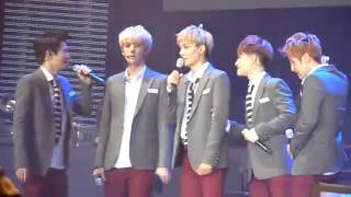 EXO's Baekhyun sings Hawak Kamay & Chanyeol says 'MAHAL KO KAYO' at Kpop Republic