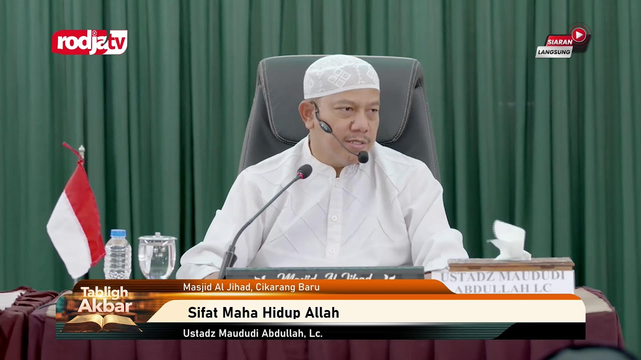 [LIVE] Ustadz Maududi Abdullah, Lc. | Sifat Maha Hidup Allah