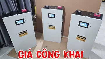 Báo Giá Chi Tiết Pin Lưu Trữ Lifepo4 Các Loại | Free Ship Toàn Quốc