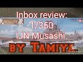 1/350 IJN Musashi inbox review.