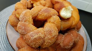 دونات |بينيي| سهلة وسريعة بشكل جديد و بطعم رائع احسن بمليون مرة من دونات المحلات Donuts