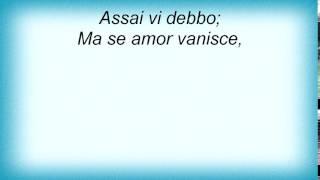Andrea Bocelli - L&#39;anima Ho Stanca Lyrics