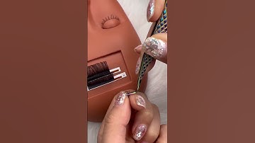 GAlash Lashes Matte Black Professional Mink Eyelash Extensions#lashtech #lashtraining #volumelashes