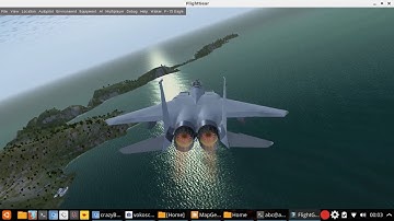 FlightGear - How to create animated .GIFs of map routes!