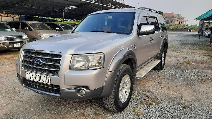 So sánh ford everest 2007 và 2008