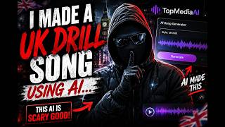 I Made a Hard UK Drill Song Without Touching FL Studio┃TopMediaAI ┃ 20%OFF Coupon Code 🔥