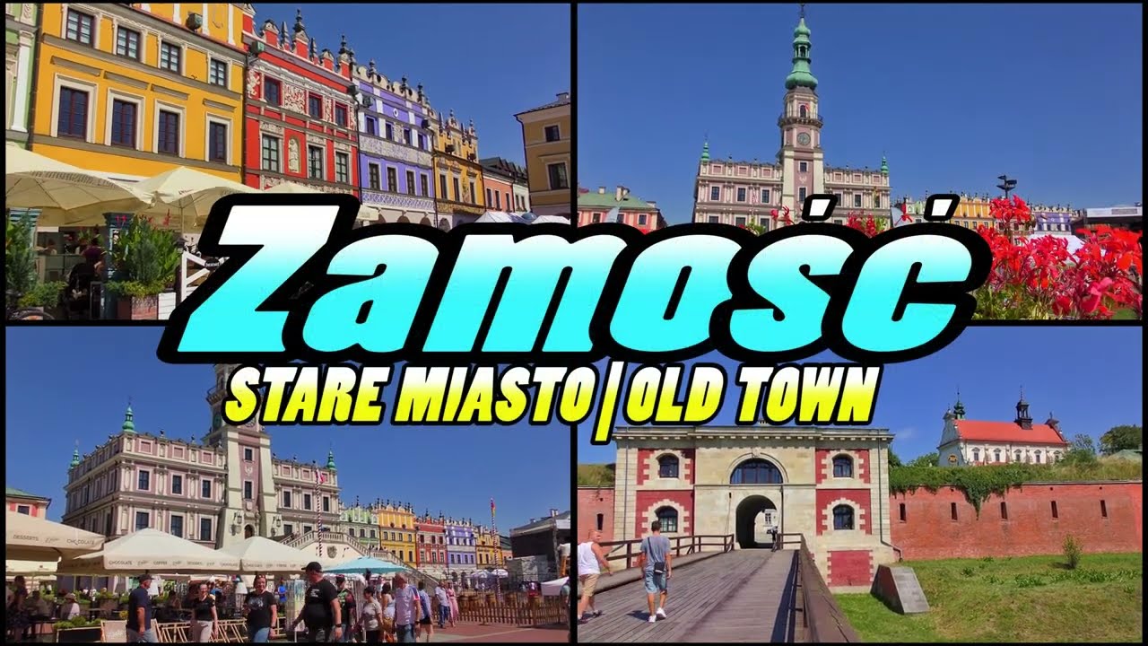ZAMOŚĆ Stare Miasto Old Town Zamość Poland 4k YouTube