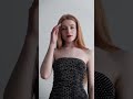 TRY ON HAUL  FASHION GLAMOUR EDITORIAL PANTYHOSE STOCKINGS TIGHTS HIGH HEELS MINI SKIRT HD VERTICAL