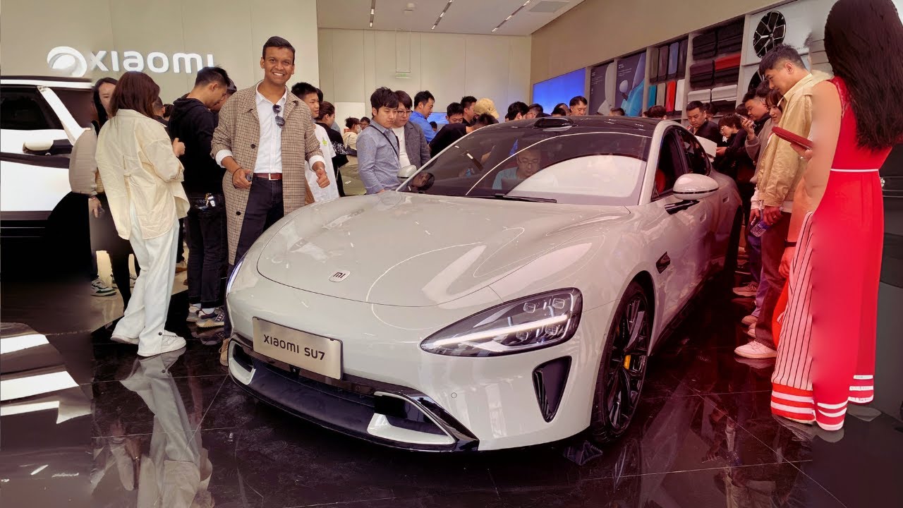 2024 Xiaomi SU7 Max P-White Review (eng) | Xiaomi car | China - YouTube