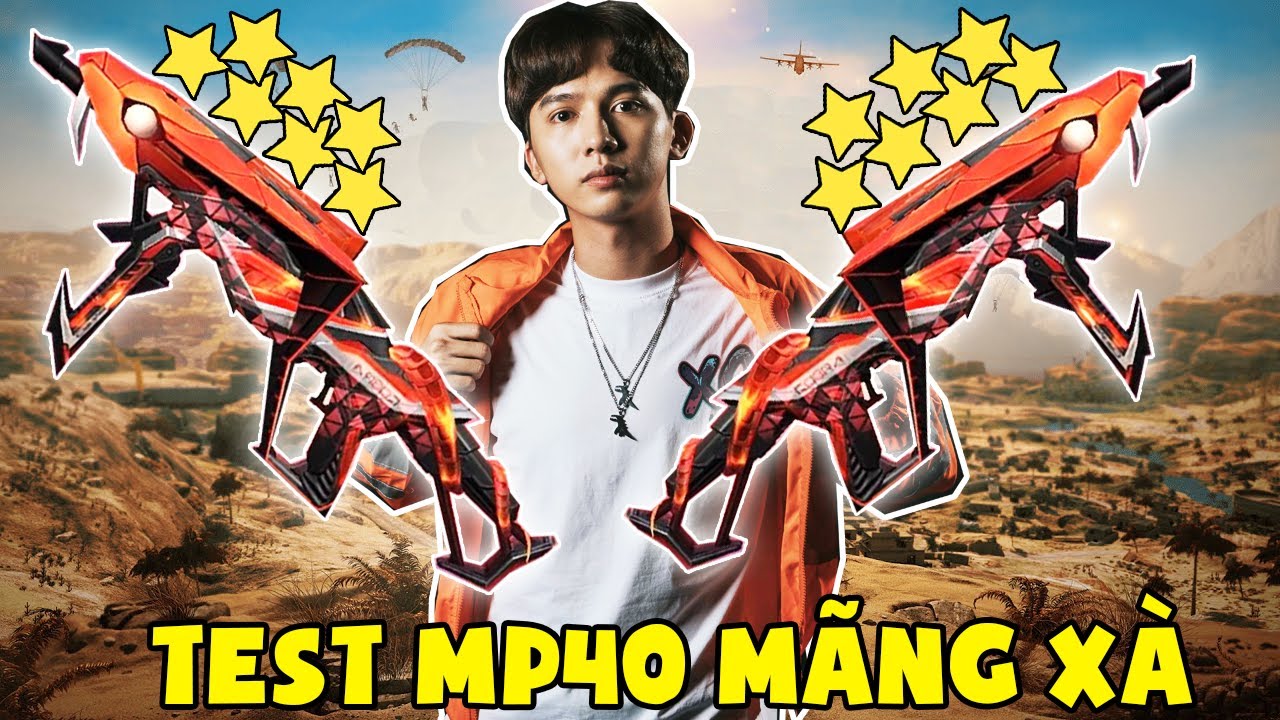 Free Fire] THỬ THÁCH T GAMING VỚI MP40 MÃNG XÀ SIÊU VIP ** KÉO TÂM HEADSHOT  THẬT DỄ DÀNG ?? chơi game free fire 