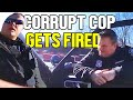 This Cop Got FIRED Immediately After This Stop