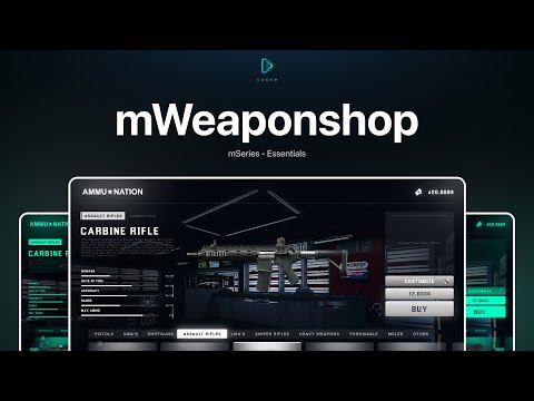 CodeM mWeaponshop FiveM resource preview