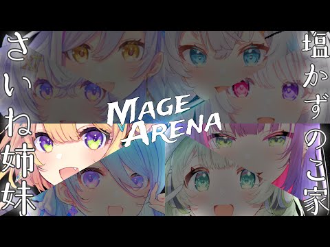 〖 Mage Arena 〗音声入力で魔法勝負🔥姉妹コラボだあああああ!〖 小鳥谷なの / すぺしゃりて 〗