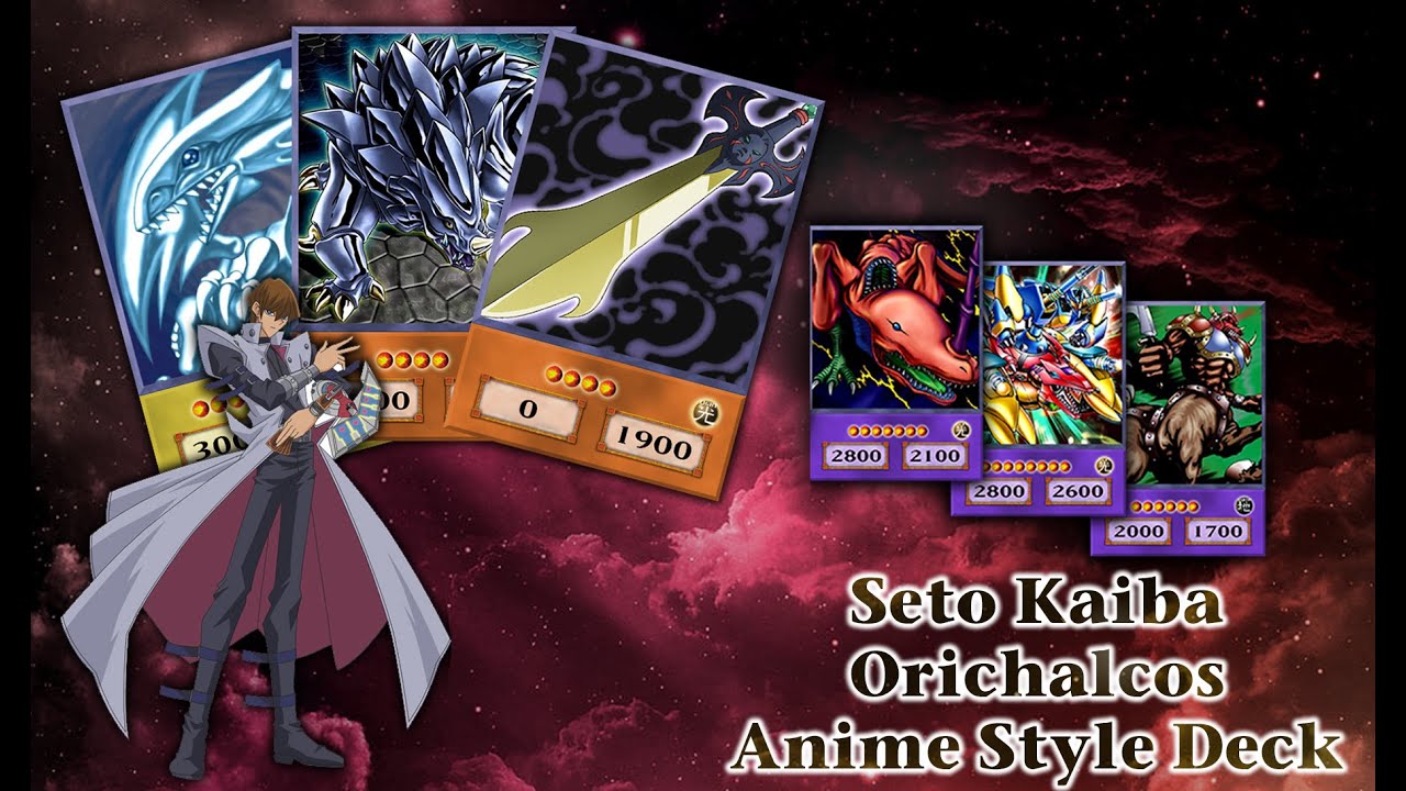 Pokecustoms Seto Kaiba Deck Anime Style Orica Cards (Common) : :  Toys & Games