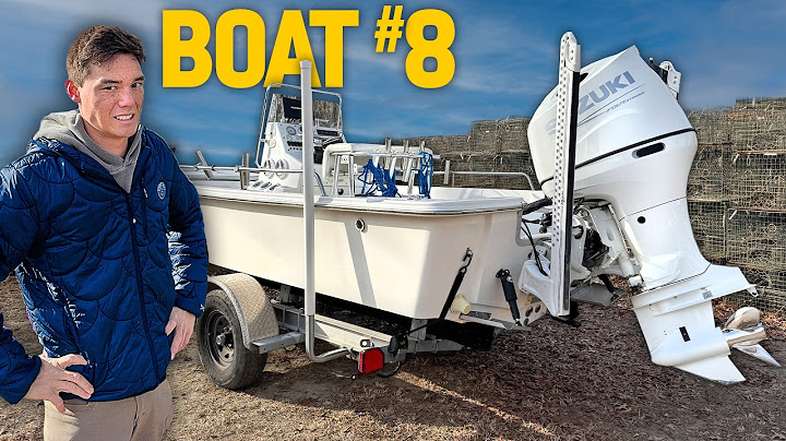 I accidentally bought a NEW boat