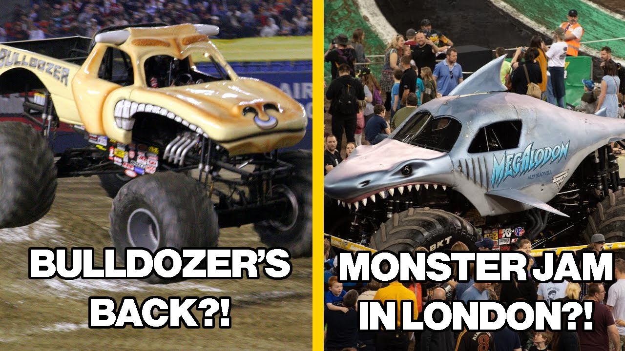 Monster Jam Bulldozer RETURNS?! Overseas Shows are back? Monster Truck ...