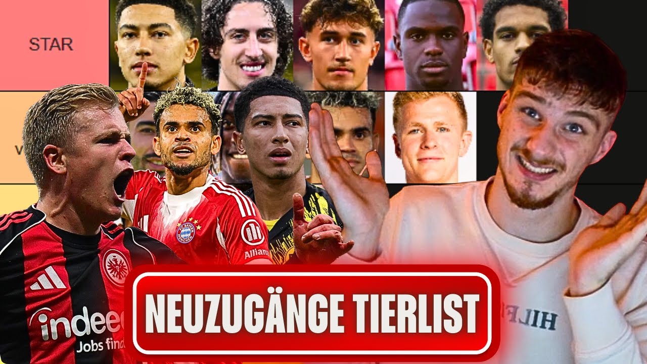 GELD VERBRANNT⁉️🔥Bundesliga Neuzugänge 25/26 TIERLIST🤯