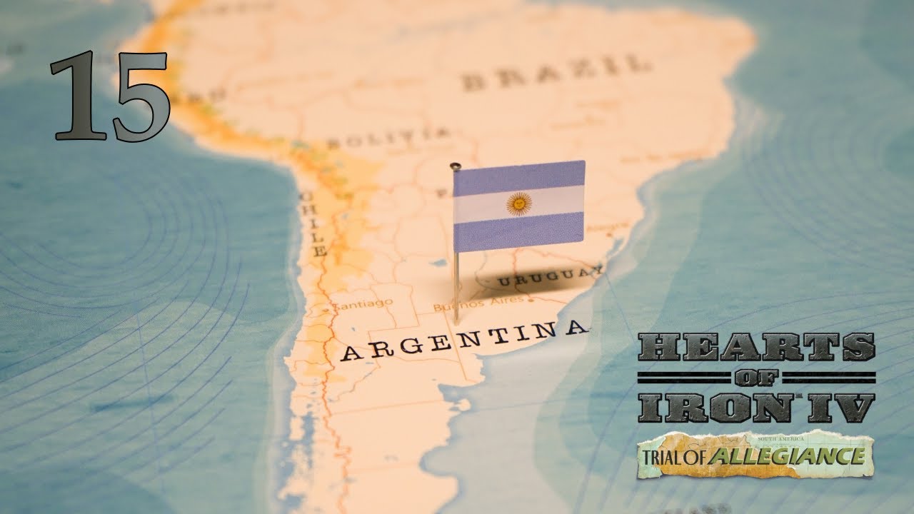15- Hearts of Iron 4 Trial of Allegiance - Аргентина - Развитие технологий