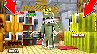 MINI GAME : TRÒ CHƠI TRỐN TÌM BLOCK VÀ NPC MINECRAFT * THỬ THÁCH T GAMING CHIẾN THẮNG NOOB TEAM