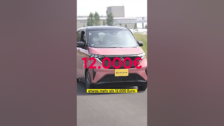 Günstiges E-Auto Wunder: Der Nissan Sakura