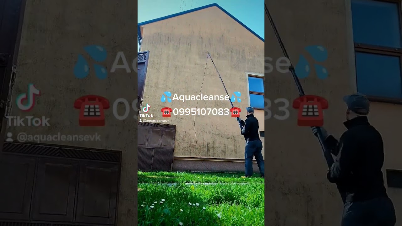 💦Aquacleanse pranje svih vrsta fasada, krovova, podova💦☎0995107083☎