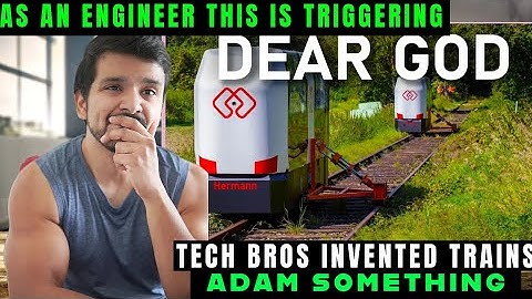 Tech Bros Invented Trains (Again...) reaction