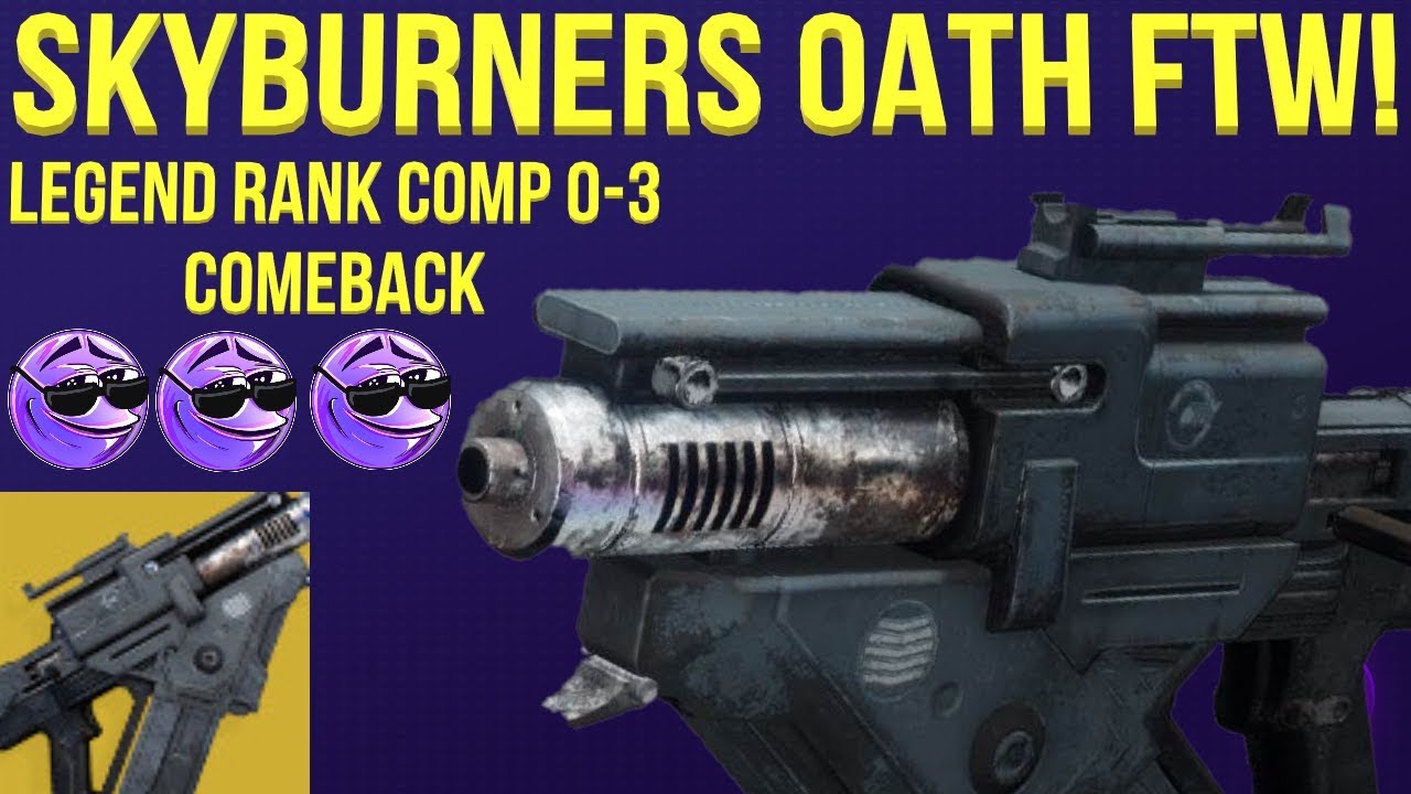 EPIC 03 Comeback With SKYBURNER'S OATH!? Destiny 2 Shadowkeep(Solo