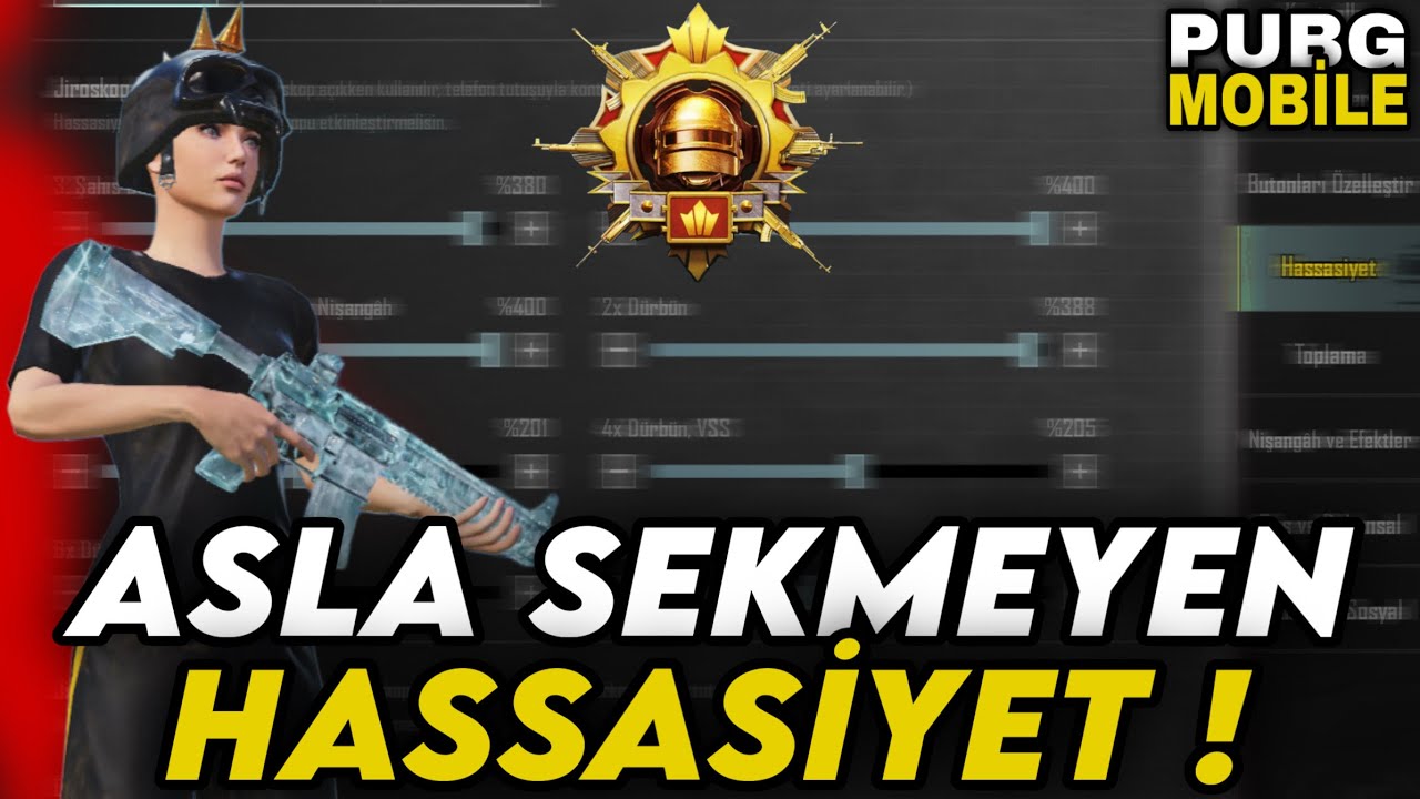 HER CİHAZDA OLACAK YENİ HASSASİYET VE KONTROL AYARLARIM ! YAPILACAK BÜTÜN AYARLAR | PUBG MOBİLE