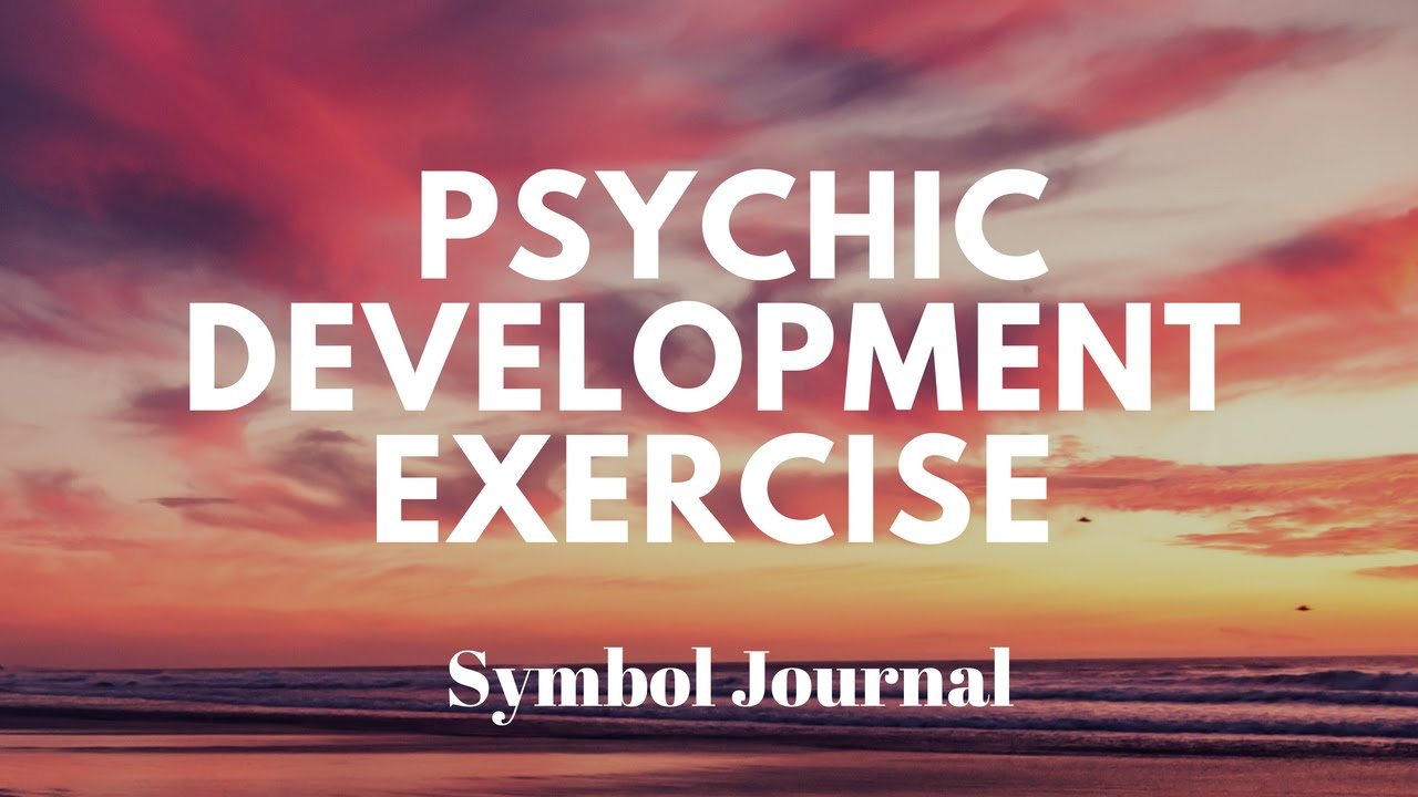 Psychic Development Exercise- Keeping A Symbol Journal.