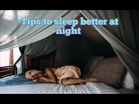 8 Proven Tips to Sleep Better at Night - YouTube