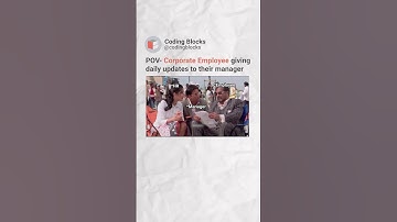 Just coporate things | Who else can relate | Coding Blocks! #meme #officelife #manager