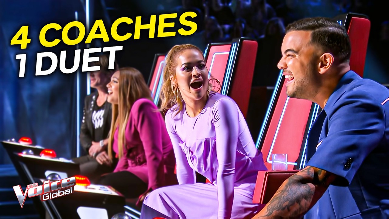 He Got 4 Chairs… Then The Coaches Became His Backup Singers!