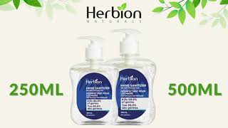 Herbion Advanced Hand Sanitizers | Provides Instant Hand Protection | Available at Amazon