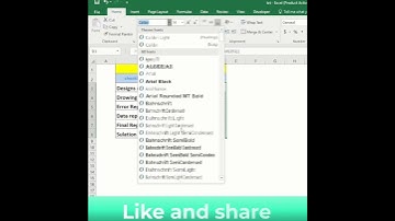 Amazing excel tricks short video. #shorts
