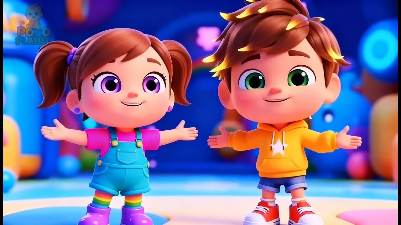 Clap, Jump, Sing Along! 👏 Fun Action Song for Kids  Pogo Planet